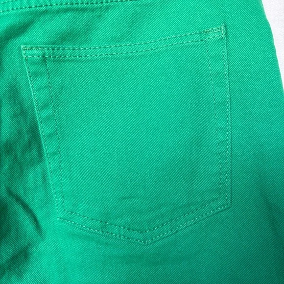 H&M Divided Green Wide Leg Jeans Womens 8 Trendy Streetwear Utility Style - Picture 3 of 8